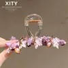 Serie Oceánica Pinza para el Pelo de Gran Tamaño para la Parte Trasera de la Cabeza con Gran Volumen de Cabello para Niñas Pinza de Garra Esencial de Gran Capacidad Accesorio para el Cabello Estilo Estrella de Mar