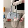 Bolso de Mano de Moda Primavera Transfronterizo para Mujer 2026 Nuevo Estampado Floral Bolso Bowling Bolso de Hombro de Moda para Viajes