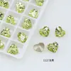 Dongzhou Cristal 10*8.8 Coração Geométrico Forma DIY Artesanal para Unhas Strass Diamante de Imitação 4815 Decorações para Unhas