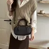 Bolso de Mano Vintage Tipo Almohada 2026 Otoño/Invierno Nuevo Bolso para Mujer Bolso de Hombro Cruzado de Alto Valor Bolso Boston para Mujer