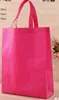 Bolsa de tela no tejida para hacer bolsa de compras bolsa de regalo publicitaria bolsa no tejida tridimensional producción en stock