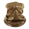 Máscara Fina para Montar Camuflaje para Exteriores Multifuncional Pañuelo Mágico Transpirable Absorbente de Sudor Bufanda de Malla para el Cuello Transfronterizo