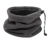 Cachecol de Inverno Transfronteiriço Mais Veludo Cobertura de Pescoço para Ciclismo ao Ar Livre Cordão Espessado Polar Fleece Cobertura de Pescoço de Lã Atacado
