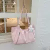 Bolso Tote Estilo Coreano Retro Literario Estampado de Leopardo Estilo Universitario para Mujer 2026 Verano Nuevo Moda Gran Capacidad Bolso de Hombro