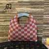 25 Bolsas Tejidas Nuevas de Exportación Transfronteriza de Amazon para Mujer Estilo Mori Bolsos de Mano tipo Clutch Estilo Mori Bolsos de Mano Tejidos a Crochet