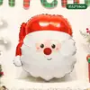 Decorações de balões de papel alumínio com tema de Natal, árvore, boneco de neve, cenário para fotos de eventos em lojas de shoppings, arranjo de atmosfera