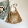 Bolso de Hombro Cruzado de Gran Capacidad Estilo Casual para Mujer 2026 Nuevo de Moda Bolso Tejido Bolso de Playa Bolso de Playa