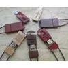 Lanyard disco USB de madera 2g al por mayor disco USB cuadrado 8g disco USB de madera roja 16g láser prueba gratuita