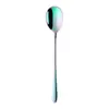 Cuchara de Acero Inoxidable 304 Cuchara Coreana de Mango Largo Creativa para Postre Café Cuchara Doméstica Cuchara para Restaurante Hotel Público