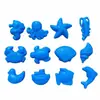 Más de 50 estilos de vehículos de animales marinos juegos de impresión de plástico herramientas de plastilina de colores molde