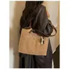 Bolsa Tote Grande Estilosa de Bolinhas Estilo Coreano 2026 Nova de Alta Qualidade para o Dia a Dia Feminino Temperamento Popular Bolsa de Ombro Único