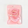 Serie de colores de bolsos de 6 piezas banda para el cabello con línea telefónica adorno para la cabeza para mujer cuerda para la cabeza elástica alta duradera banda de goma Cuerda simple para atar el cabello