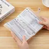 Libro de Depósito Regular, Portadepósitos Multifuncional, para Efectivo y Tarjetas Bancarias del Hogar, Depósito Grande, Impermeable Todo en Uno