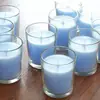 Vela Aromática de Vidrio Colorida Vela Romántica para Propuesta de Cumpleaños Soportes para Velas Venta al por Mayor Boda con Aroma a Rosa