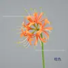Tallo Individual de Flor Artificial Lirio Araña para Arreglo de Escenario, Decoración Suave de Arte Floral, Accesorios de Estudio