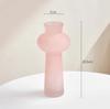 Vaso de Vidro Moderno Simples com Boa Aparência Estilo Ins Rosa Vaso de Sala de Estar Arranjo de Flores Decoração de Alto Nível
