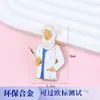 Diseño Creativo, Varios Broches de Personajes de Dibujos Animados, Aleación Ecológica, Accesorios de Temperamento Lindos y Exquisitos, Pines, Insignias Grandes