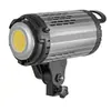Luz de Relleno Metálica de 120W/200W/300W para Transmisión en Vivo, Fotografía con Luz Suave, Lámpara Solar de Luz Constante Cob con Reflector Profundo y Soporte
