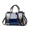 Bolso de Piel Genuina de Gama Alta para Mujer Estilo Nuevo Bordado Estilo Chino Bolso para Mujer de Mediana Edad Bolso de Mano para Nuera Bolso Grande de Hombro Cruzado