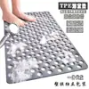 Alfombrilla Antideslizante de TPE para Baño con Agujeros Redondos para Drenaje de Agua, Alfombrilla Antideslizante de Ventosa para Plato de Ducha y Baño