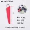 Bestseller transfronterizo Fletchings de Flecha Cuadrada de 2 pulgadas Material TPU en varios colores Accesorios de flecha para tiro con arco DIY al por mayor