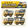 Nuevo Coche de Fricción Bolsa de PVC Set de Juguete Ingeniería Camión de Bomberos Niños Jardín de Niños Pequeños Regalos Puesto Callejero Venta al por Mayor