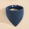 Toalha Triangular Infantil, Gaze de Algodão de Quatro Camadas, Toalha de Rosto Macia Absorvente, Paninho de Boca para Bebê, Toalha para Creche