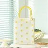 Bolsa de Mão Nuvem Plissada de Bolinhas para Meninas, Presente de Aniversário Infantil, Bolsa Pequena Versátil de Ombro Transversal Desenho Animado