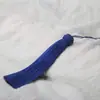Chapéu de abacaxi com borla de 14 cm de comprimento, borla, acessório para pendurar no carro, pingente, acessórios Hanfu, pingente decorativo, ventilador, orelha pendurada