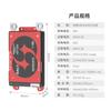 Placa de Proteção de Lítio Ferro Lítio 4S12V-24V40A100A Aplicativo Bluetooth Fonte de Alimentação Externa Placa de Proteção de Bateria de Lítio