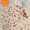 Pegatinas para Uñas Repujadas Tomoni, Nuevas y Populares Pegatinas para Uñas Estilo Chino, Pegatinas Festivas de Caballitos, Materiales Decorativos