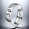 Anillo de joyería de acero inoxidable y acero de titanio no se decolora diseño de nicho estilo ins anillo para niños hombres Anillo liso frío de 8 mm