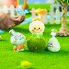 Plantas de Jardín de Niños Vs. Adornos de Micropaisaje de Zombis Lindas Muñequitas Caja Ciega Accesorios de Decoración Adornos Pequeños
