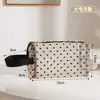 Bolsa de Maquillaje Nueva Estilo Forma de Corazón, Bolsa de Almacenamiento de Malla de Gran Capacidad, Neceser Compacto Portátil de Viaje para Mujeres, Estilo Ins