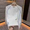 Camiseta Base de Manga Larga Transpirable de Secado Rápido, Holgada, que Absorbe la Humedad, Estilo Montaña para Exteriores, para Parejas, Hombres y Mujeres