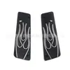 Adecuado para modelos Harley Touring 1993-2013 Placa Resistente a la Corrosión para Tanque de Combustible de Motocicleta Placa Decorativa a Prueba de Polvo para Tanque de Combustible