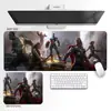 Mouse Pad Grande de Anime para Escritório, Estudo, E-Sports, Pad para Mesa de Computador com Borda de Bloqueio de Precisão