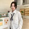 Colar Lenço de Seda com Padrão Xadrez Retrô e Contas para Mulheres, Lenço Leve de Gaze, Lenço, Acessórios de Contas, Corrente de Suéter Empilhada