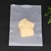 Bolsa esmerilada personalizada tamaño bolsa con cremallera transparente impresión LOGOTIPO bolsa de embalaje PE auto-sellante bolsa para ropa bolsa de plástico para ropa interior