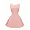 Vestido Dulce de Celebridad de Internet de Diseño de Nicho, Delgado y Elegante, a la Moda y Sencillo, Estilo Francés, Vestido sin Mangas, Vestido tipo Tanque Multicolor