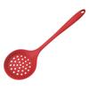 Escorredor de Silicone Espessado Colher de Cozinha Resistente a Altas Temperaturas Colher Antiaderente Colher para Panela Quente Tela Filtrante Escorredor Cerca para Dumplings