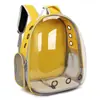 Mochila para gatos, portátil, transparente, con cápsula espacial, transpirable, para viajes al aire libre