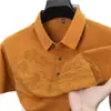 Camisa polo masculina de manga curta, camiseta com gola de lapela, nova moda casual de verão fina de manga curta para homens, disponível para atacado