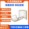 Pedido Mínimo de 1 Pieza para Procesamiento de Plástico Resistente al Desgaste y a Altas Temperaturas, Mecanizado de Precisión General de Peek/Pom/Abs