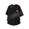 Camiseta de Manga Curta Bordada com Pônei Estilo Novo 2026 para Homens, Top Tendência Soltinho de Gola Redonda para o Verão, Marca Jovem Tendência Manga Meia
