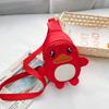 Bolsa para Niños Nuevo Estilo 2026 Moda Trendy Lindo Bebé Hombro Bandolera Bolsa de Pecho Pato de Dibujos Animados Monedero