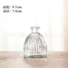 Estilo INS europeo al por mayor nuevo jarrón de cristal hidropónico botella de aromaterapia mini jarrón para sala de estar adorno de interior arreglo floral