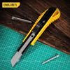 Cúter Deli Dl003C 18mm Metal Cuchillo para Cortar Papel Tapiz Multifuncional Cuchillo para Papel Cuchillo para Abrir Cajas Express
