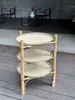 Estantes de bambú, estanterías, zarandas de bambú, soportes para olla caliente, productos de bambú, trípodes, estantes para verduras, venta al por mayor de ollas calientes para vendedores ambulantes.
