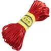 Ele Fio de nó chinês 5 fios trançados à mão fio vermelho fio de mão fio de tecelagem linha de tecelagem cordão para pendurar pingente diy cordão de jade